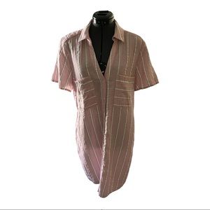 1.State Botton Down Shirt Dress